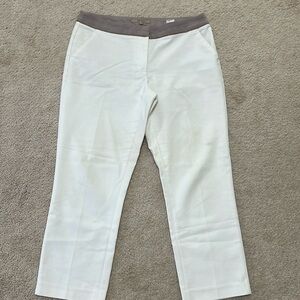 RW&Co white ankle pants